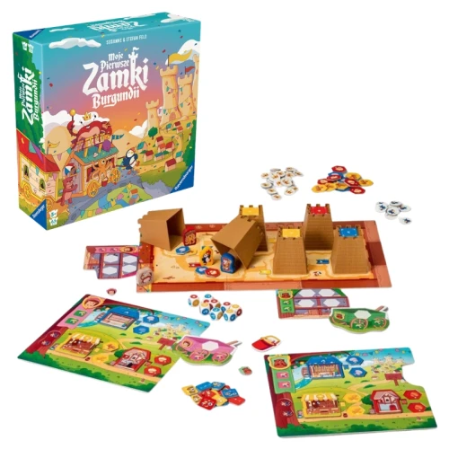 OUTLET! Ravensburger Gra Planszowa Moje Pierwsze Zamki Burgundii 5+