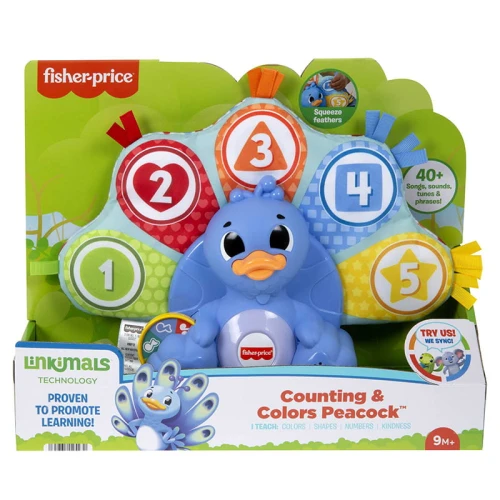 OUTLET! Fisher Price Linkimals Interaktywny Paw 9m+
