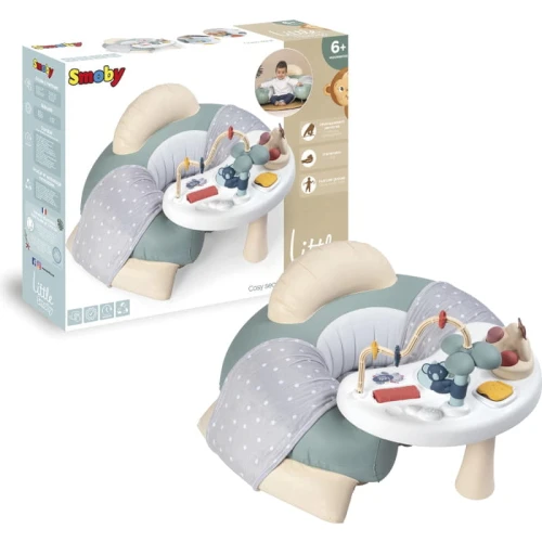 OUTLET! Little Smoby Siedzonko Interaktywne Edukacyjne Zabawka 6m+