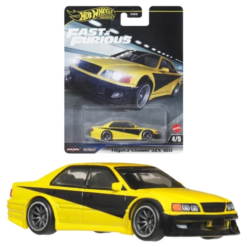 OUTLET! Hot Wheels Premium Fast&Furious Autko Samochód Pojazd Toyota Chaser JZX 100 JBL89