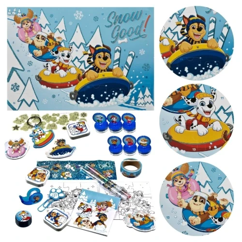 Świąteczny Kalendarz Paw Patrol Psi Patrol Adwentowy Dla Dzieci Prezent Na Święta 