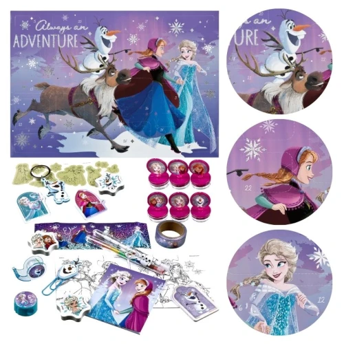 Świąteczny Kalendarz Adwentowy Disney Kraina Lodu Na Prezent Dla Dzieci Na Święta 