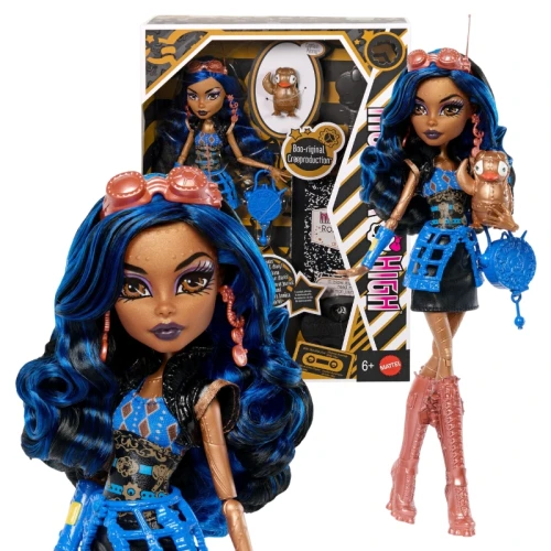 OUTLET! Monster High Reprodukcja Lalka Kolekcjonerska Robecca Steam + Akcesoria JHK59
