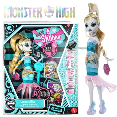 Lalka Kolekcjonerska Monster High Dawn of the Dance 2026 Laleczka Modowa + Akcesoria Oryginalna Lagoona Blue JKM48