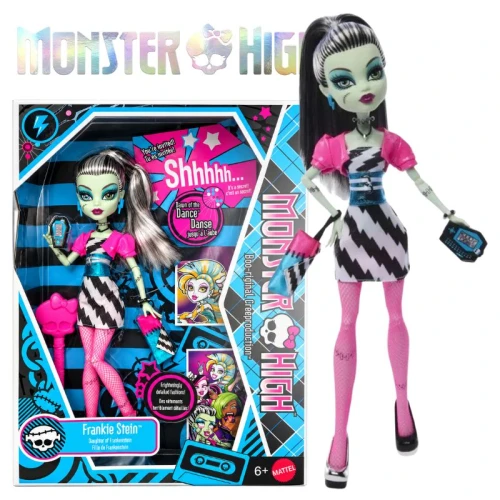 Lalka Kolekcjonerska Monster High Dawn of the Dance 2026 Laleczka Modowa + Akcesoria Oryginalna Frankie Stein JKM46
