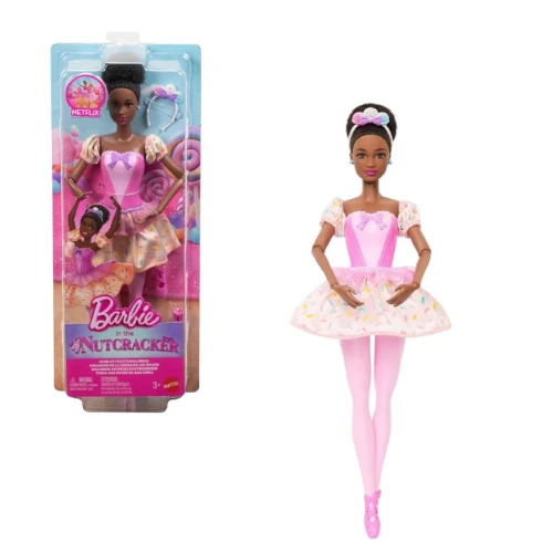 Lalka Barbie W Dziadku Do Orzechów Baletnica Balerina Nikki Z Krainy Słodyczy 4+