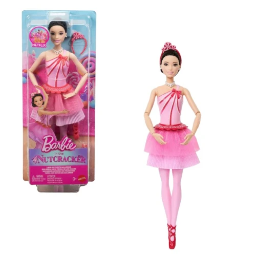 Lalka Barbie W Dziadku Do Orzechów Baletnica Balerina Renee Z Krainy Słodyczy 4+ 