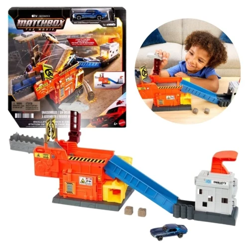 Matchbox The Movie Zgniatarka Smalley'a Zestaw Z Samochodem Dla Dzieci 4+
