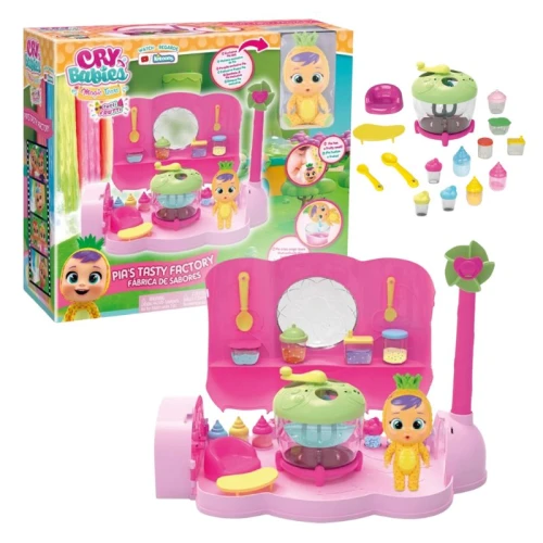 Lalka Laleczka Cry Babies Toys Magic Tears Baby Bobas Fabryka Lalki Pia Zestaw