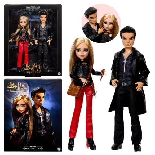 Lalki Kolekcjonerskie Monster High Skullector Buffy I Angel 2-pak Na Prezent JLL00