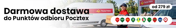 Darmowa dostawa Pocztex od 279 zł