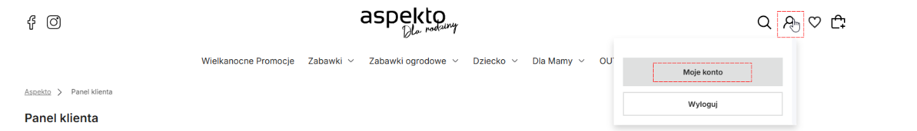 Widok salda punktów w panelu klienta