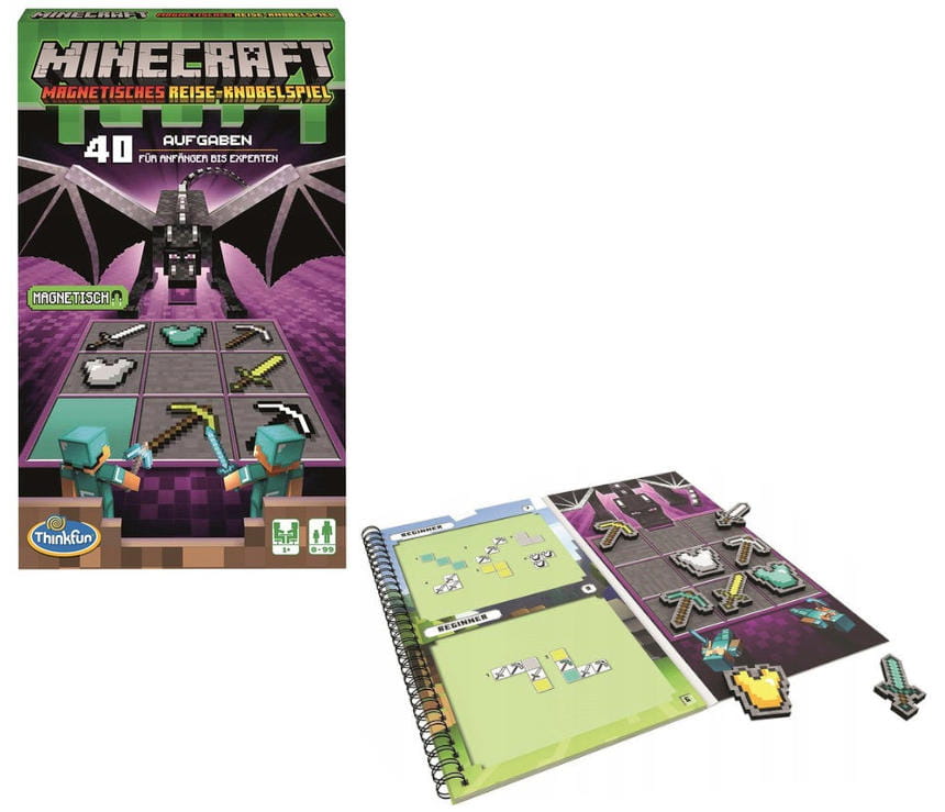 THINKFUN MINECRAFT ŁAMIGŁÓWKA MAGNETYCZNA 8 LAT+