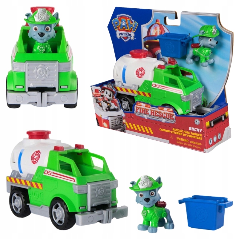 Spin Master Psi Patrol Pojazd Ratunkowy Rocky