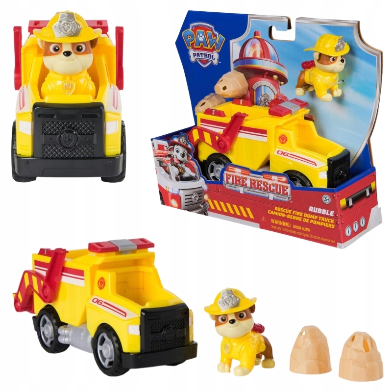 Spin Master Psi Patrol Wóz Strażacki Rubble'a