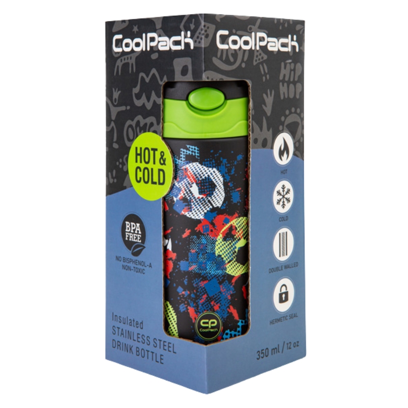 Coolpack Bono Termos Butelka Termiczna Ze Słomką I Uchwytem