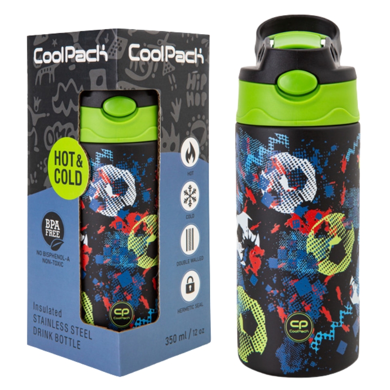 Coolpack Bono Termos Butelka Termiczna Ze Słomką I Uchwytem