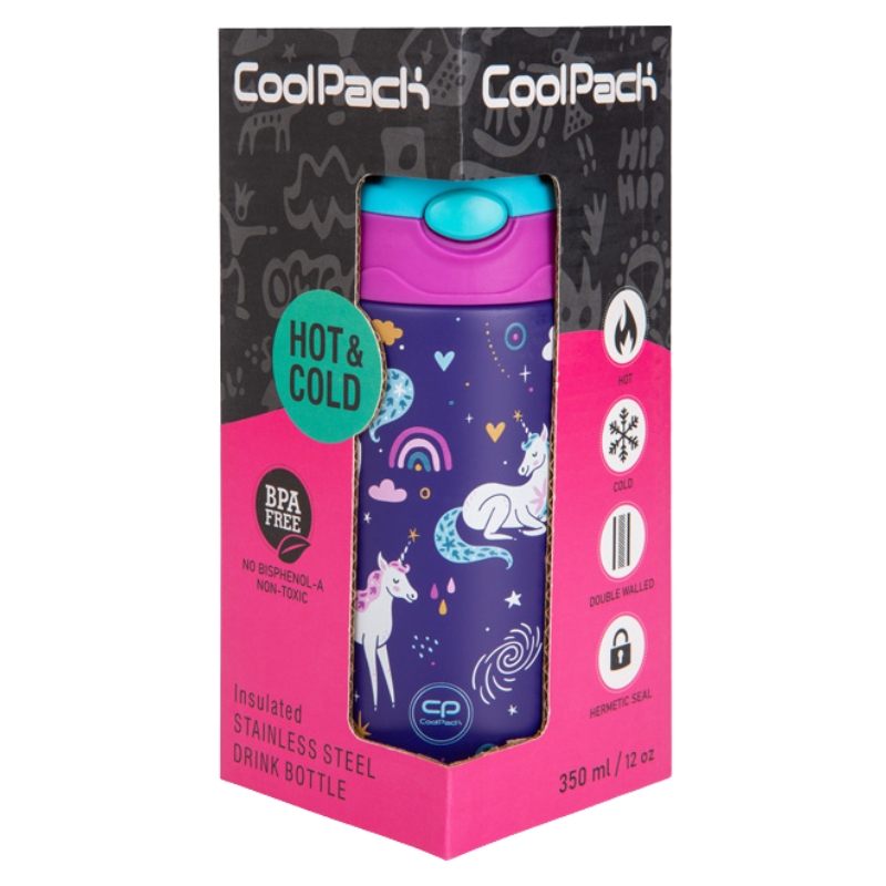 Coolpack Bono Termos Butelka Termiczna Ze Słomką I Uchwytem
