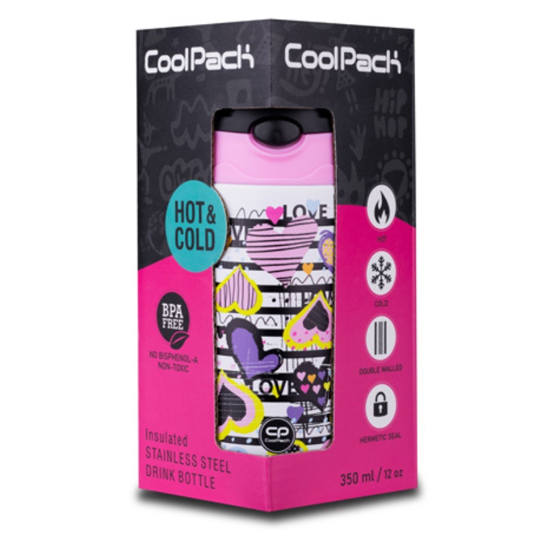 Coolpack Bono Termos Butelka Termiczna Ze Słomką I Uchwytem