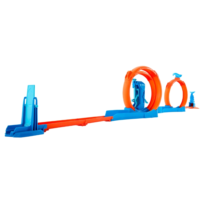 Hot Wheels Track Creator – Super Tor Potrójna Pętla 3w1