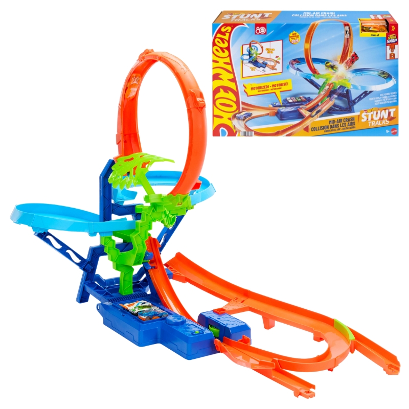 Hot Wheels Action Zestaw Powietrzna Kraksa Tor