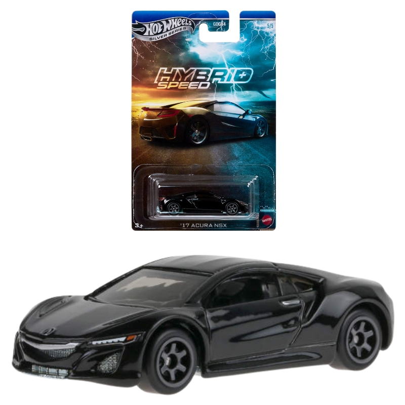 Hot Wheels Silver Series Hybrid Speed Autko '17 Acura NSX JCB80
