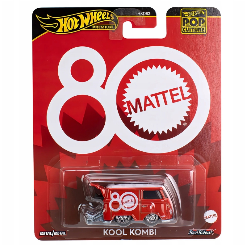 Hot Wheels Premium Autko Kool Kombi 80-lecie Firmy Mattel JBL68