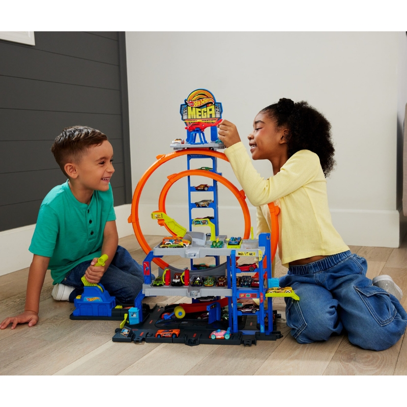 Hot Wheels City Tor Mega Garaż Parking