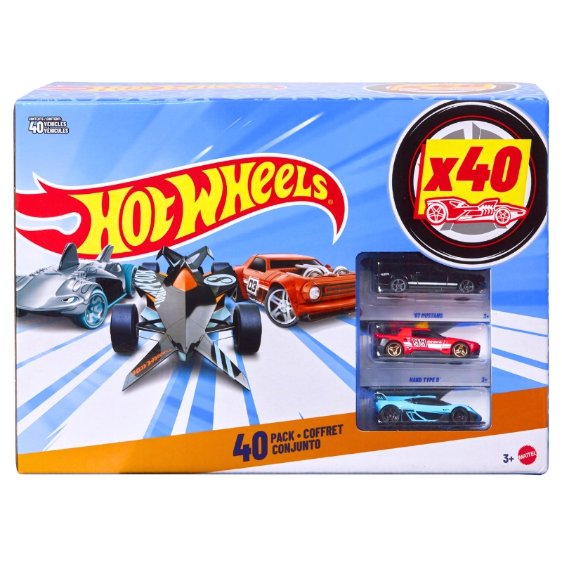 Hot Wheels Zestaw 40-Pak Autek 