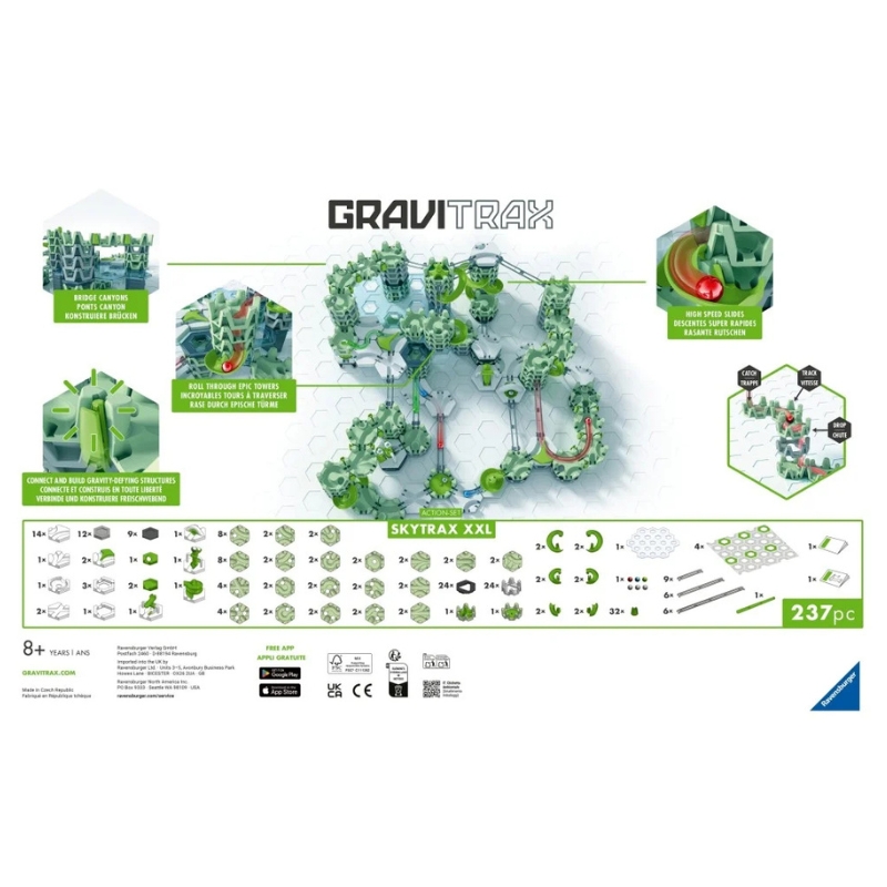 Gravitrax Tor Kulkowy Zestaw Startowy 