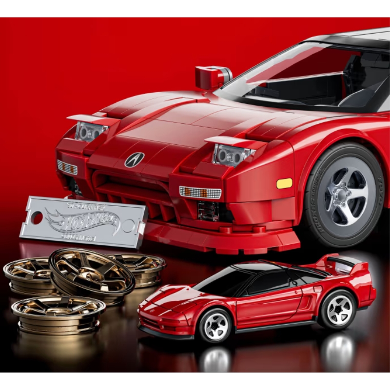 Klocki Hot Wheels Samochód Czerwony
