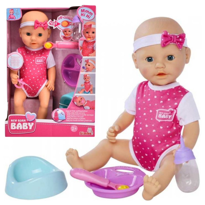 New Born Baby Głodny Bobas 38 Cm.