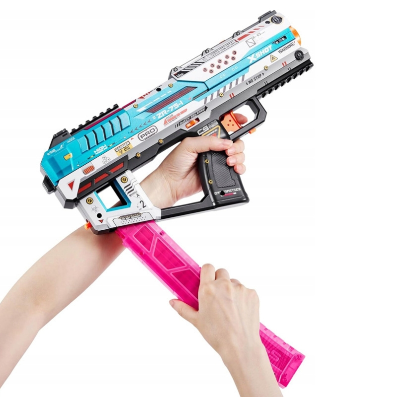 Zuru X-Shot Wyrzutnia Skins PRO Fury-X + 40 Nabojów 8+