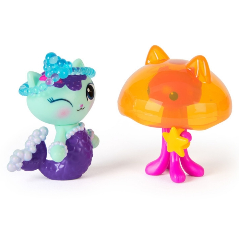 Koci Domek Gabi Zestaw 2 Figurek Mercat I Jellyfish + Akcesoria 3+
