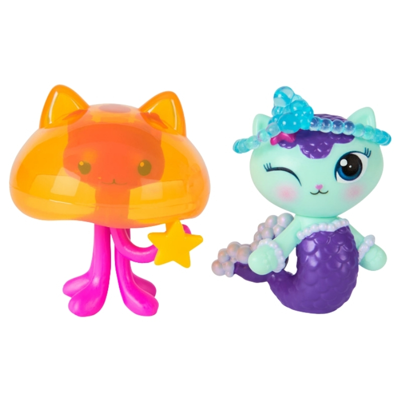 Koci Domek Gabi Zestaw 2 Figurek Mercat I Jellyfish + Akcesoria 3+