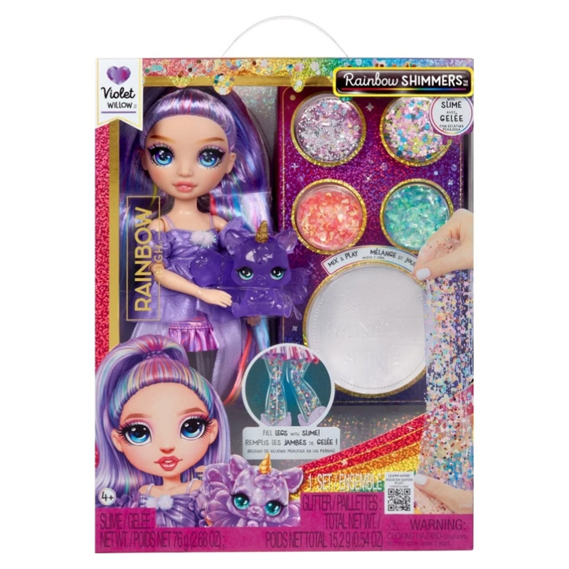 Rainbow High Shimmers & Slime Lalka Violet