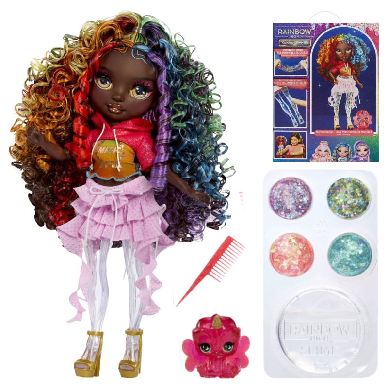Rainbow High Shimmers & Slime Lalka Iris