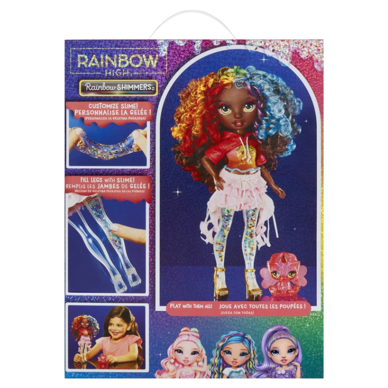 Rainbow High Shimmers & Slime Lalka Iris