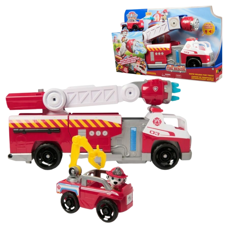 Psi Patrol Fire Rescue Wóz Strażacki 3+