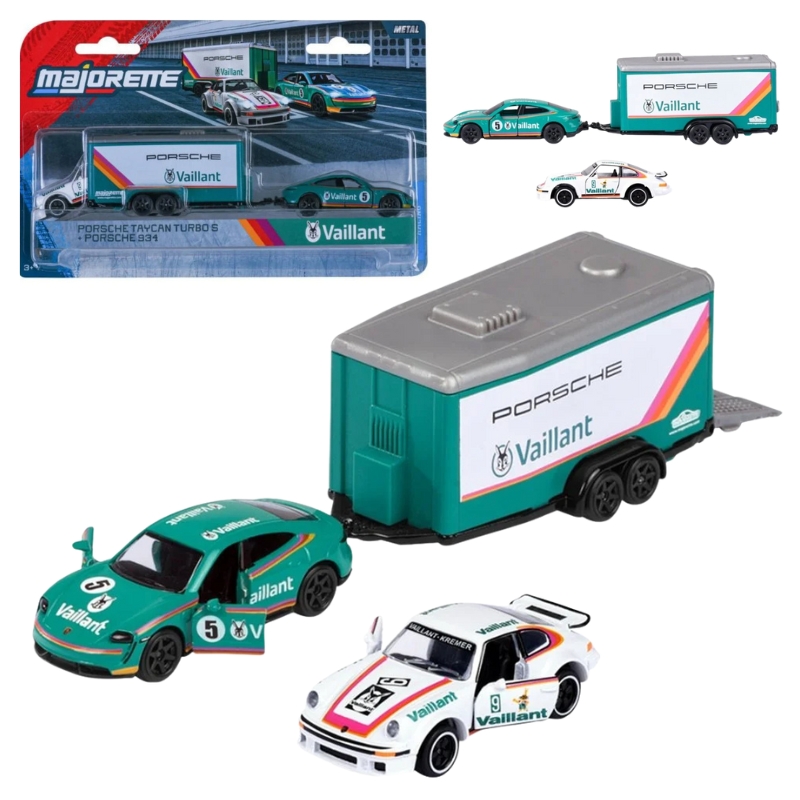 Majorette Racing Deluxe Przyczepy