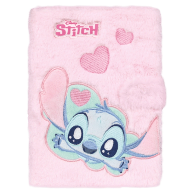 Disney Stitch Fluffy Notes Na Zapięcie A5