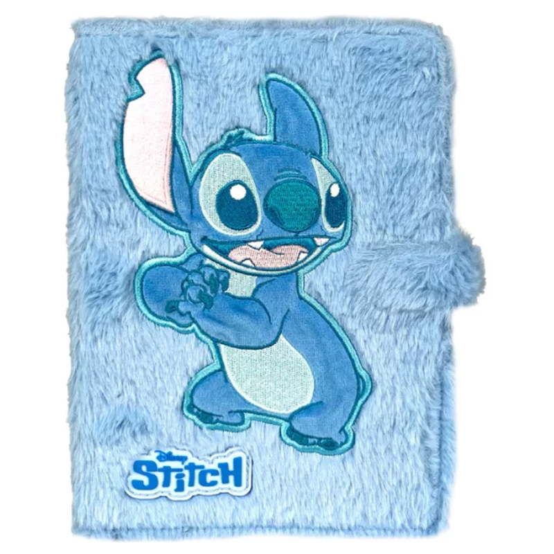 Disney Stitch Fluffy Notes Na Zapięcie A5