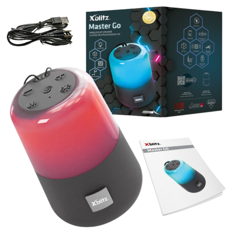 Xblitz Master Go Głośnik Bezprzewodowy Bluetooth