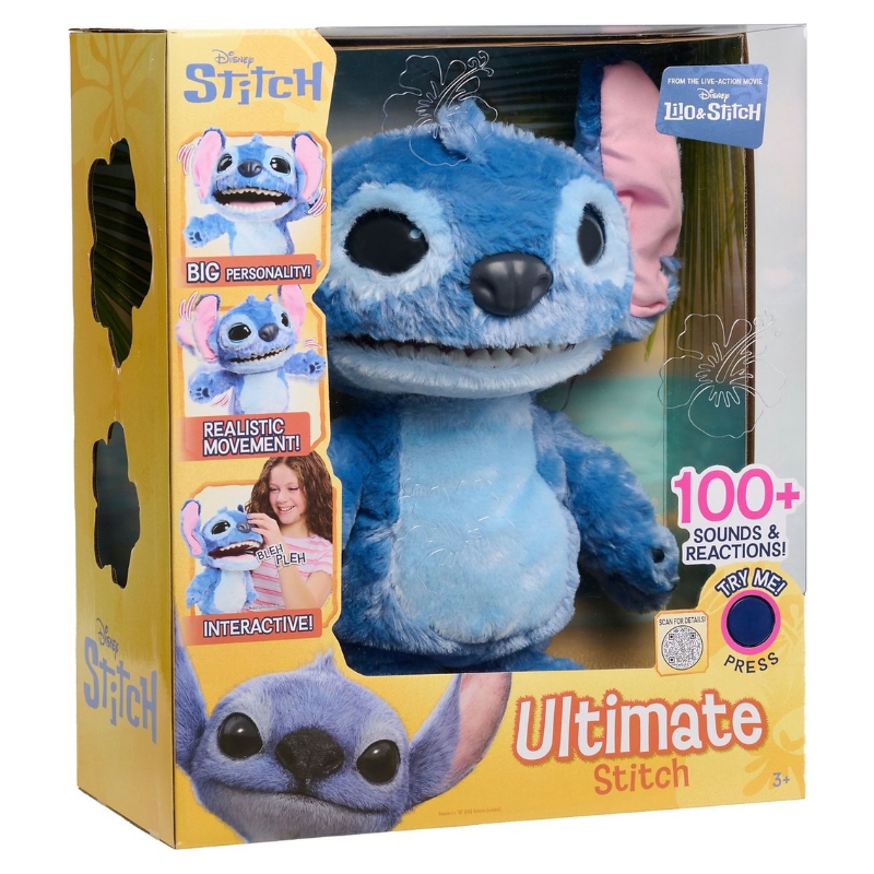Disney Stitch Pluszowa Zabawka Ultimate Stitch Maskotka Pluszak