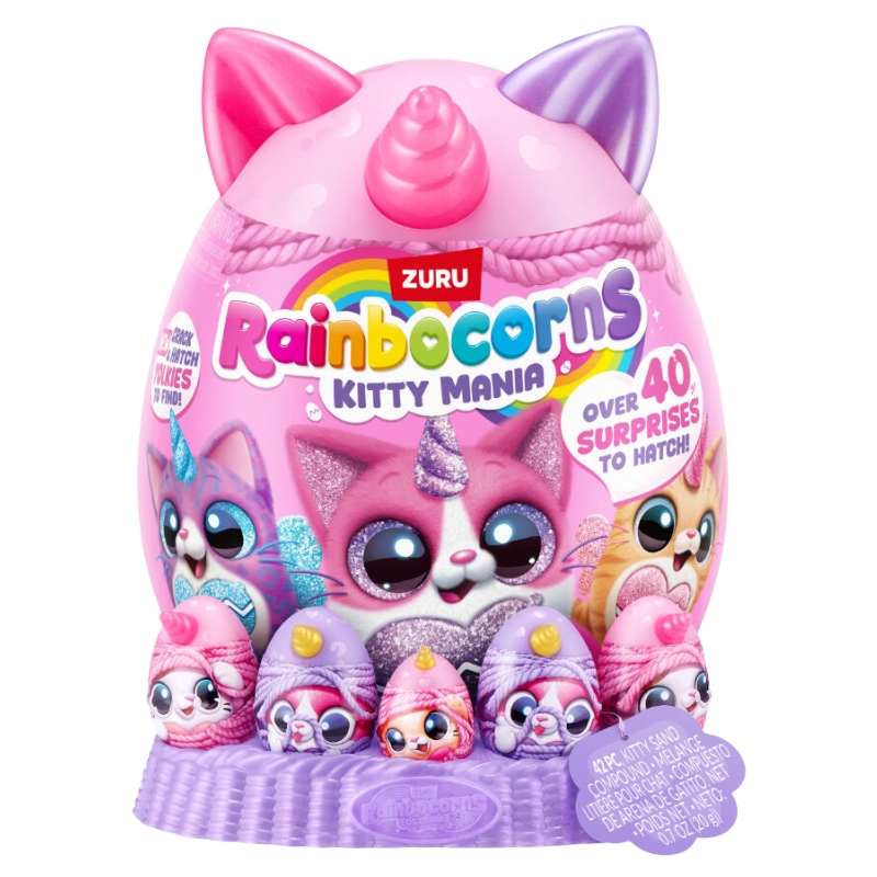Zuru Rainbocorns Kittycorn Jajko Niespodzianka Pluszak Kotek