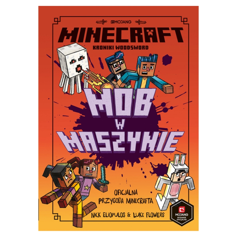 Książka Dla Dzieci Minecraft Kroniki Woodsword Mob W Maszynie