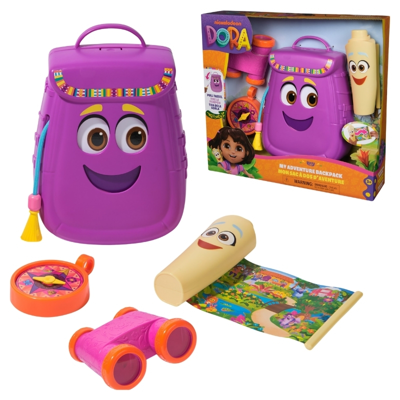 Dora Zestaw Mój Przygodowy Plecak My Adventre Backpack + Akcesoria
