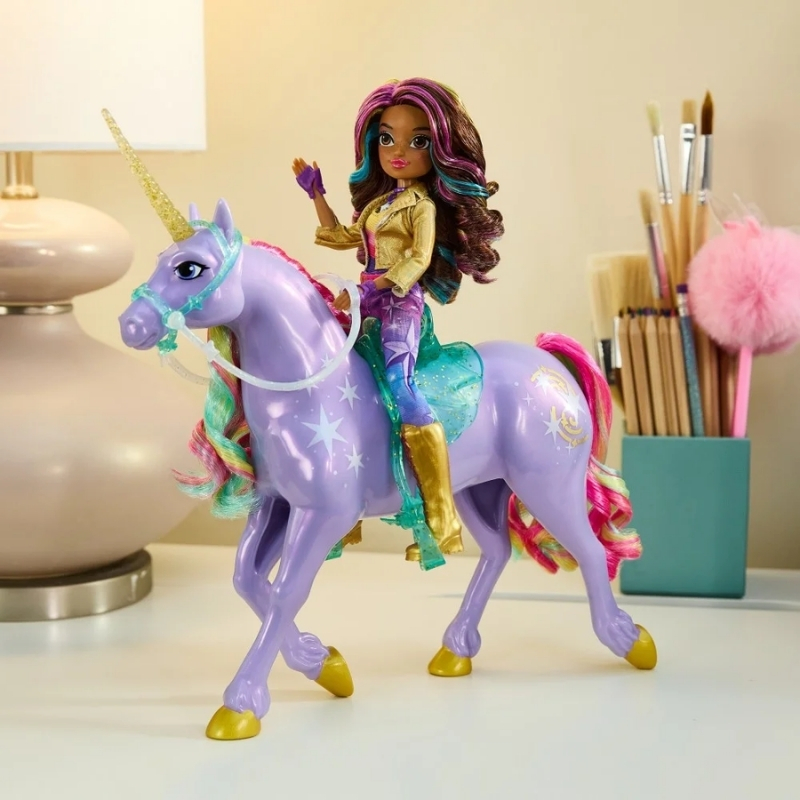 Akademia Jednorożców Zestaw Jednorożec Wildstar Figurka + Akcesoria Unicorn Academy