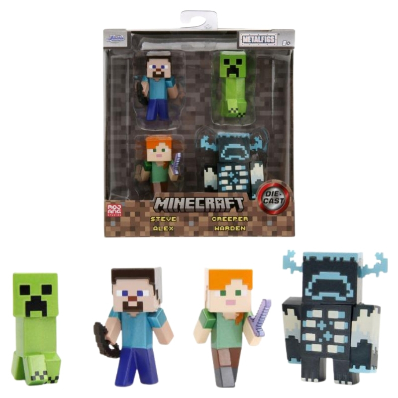 Jada Minecraft Figurki Metalowe