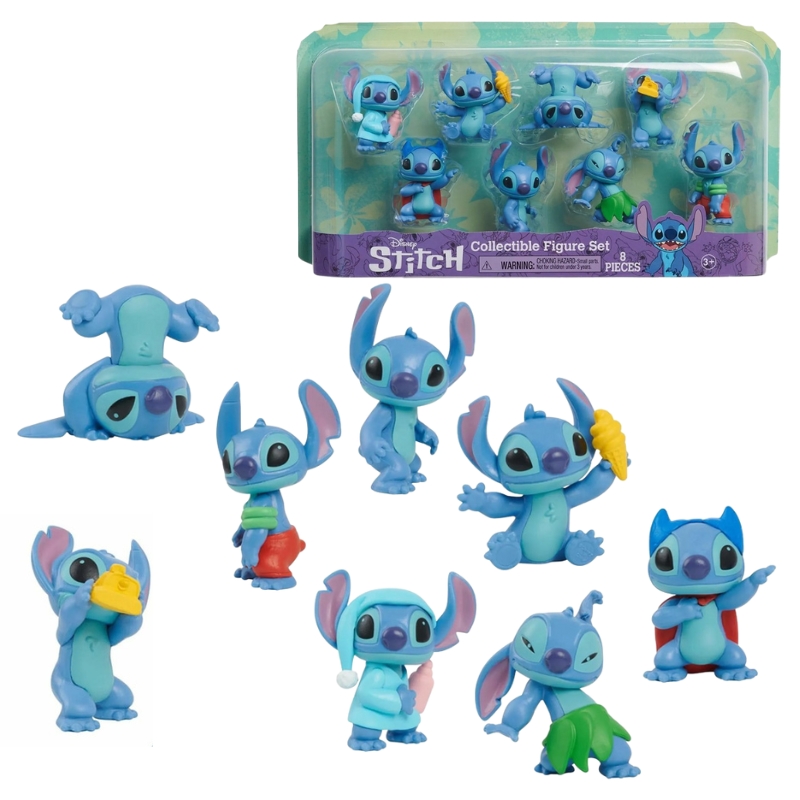 Zestaw 8 Figurek Stitch